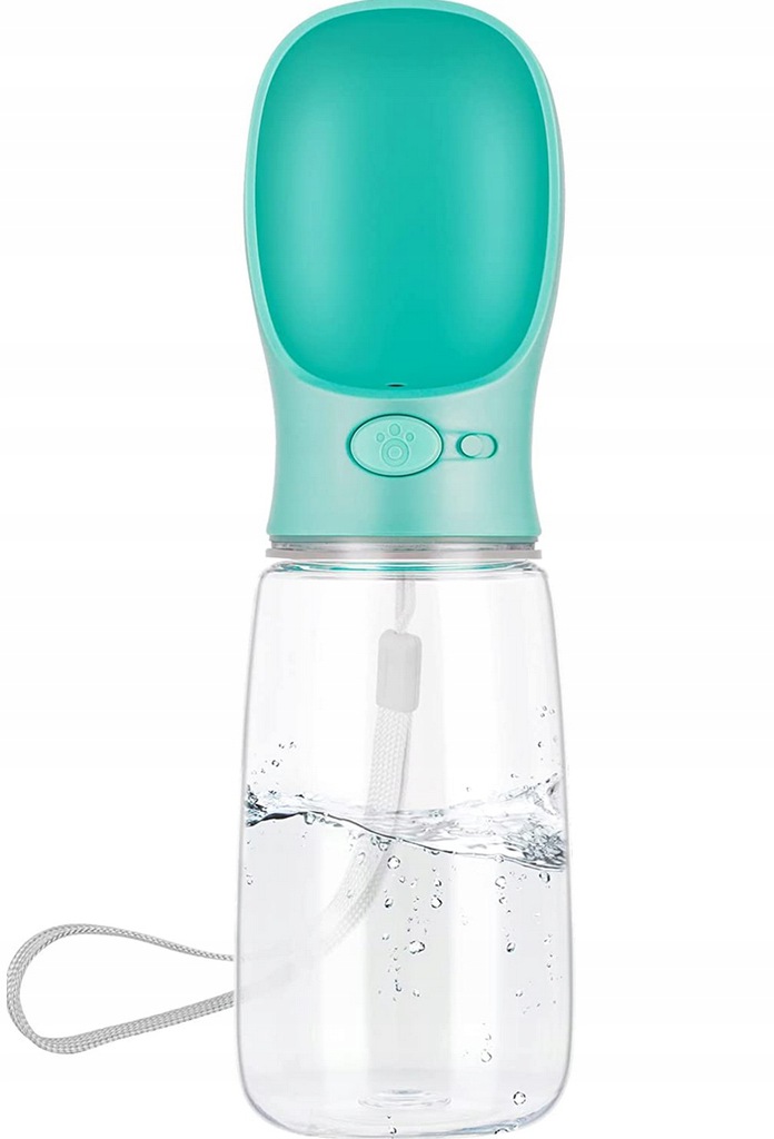 

Poidło bidon z Miską na Wodę dla Psa Kota 550 ml