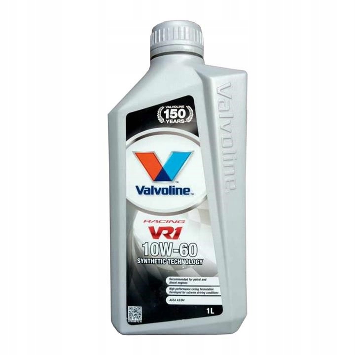 

Olej silnikowy Valvoline VR1 Racing 10W-60, 1 l