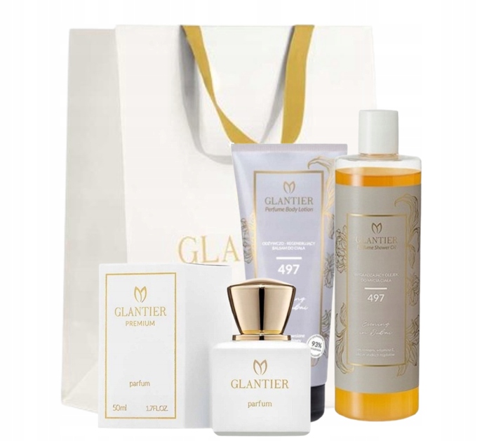 Glantier Maxi sada pro ni 497: Parfém Prémiový olej Balzámová taška