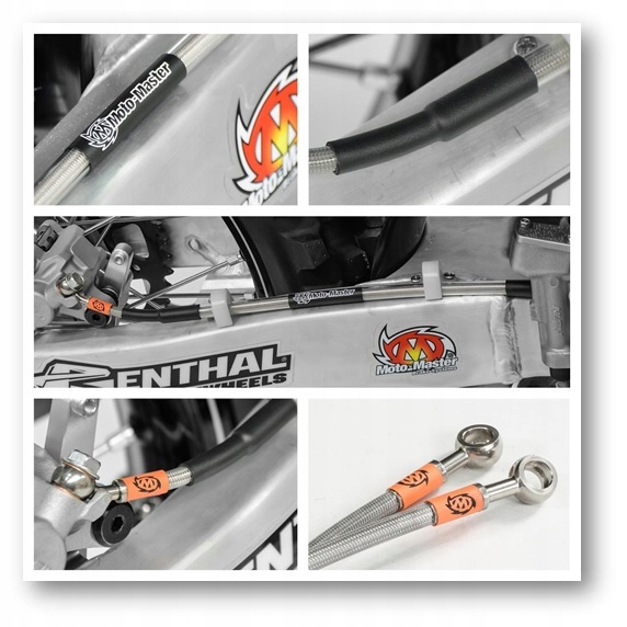 PRZEWÓD W STALOWYM OPLOCIE PRZÓD YAMAHA YZ/YZF/WR/WRF 250\450 '08-'19