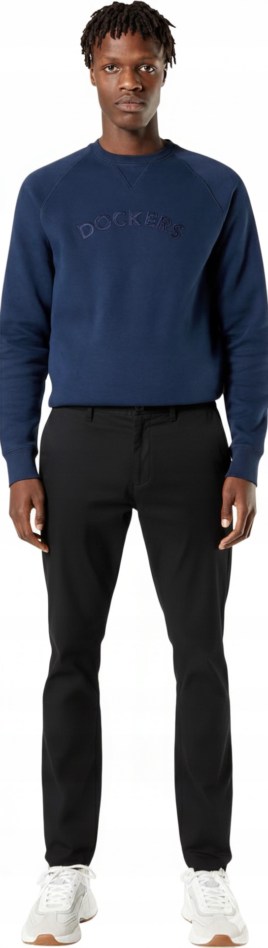 Dockers Bavlněné Kalhoty Černé Jednoduché Pánské 30/30 J9C