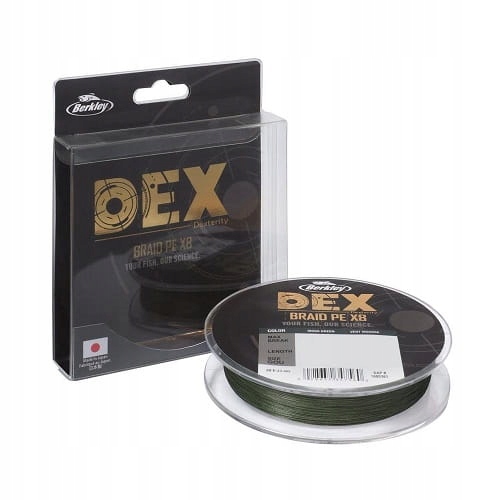Plecionka Berkley Dex Braid Pe x8 0.06mm/150m/5,4kg Moos Green