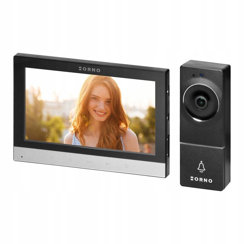 Videovrátnikový set Alerto, dotykový displej 7", čierny