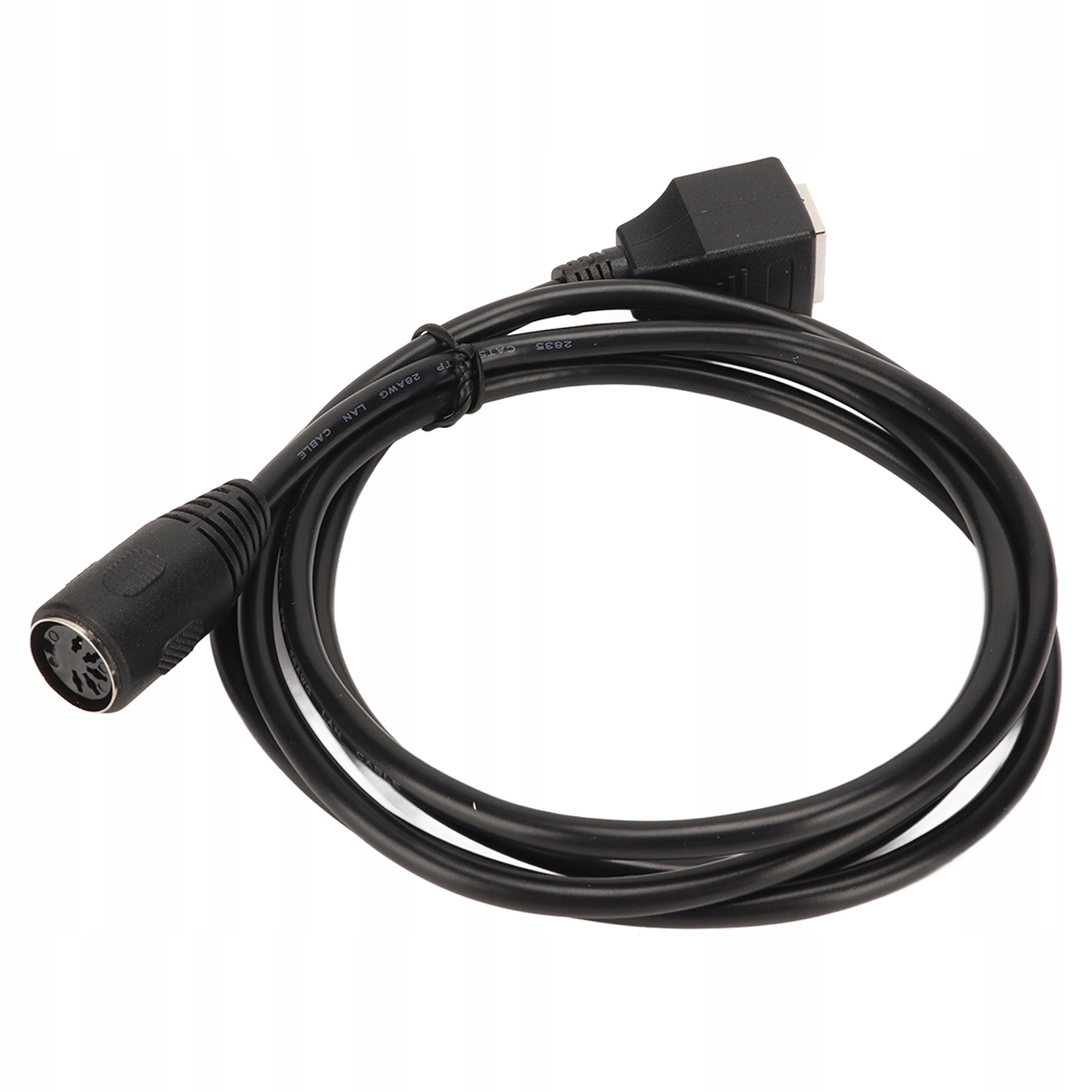 Kabel MIDI DIN 5-Pin Żeński na RJ45 Żeński - 1,5m - Do Połączeń Dźwiękowych