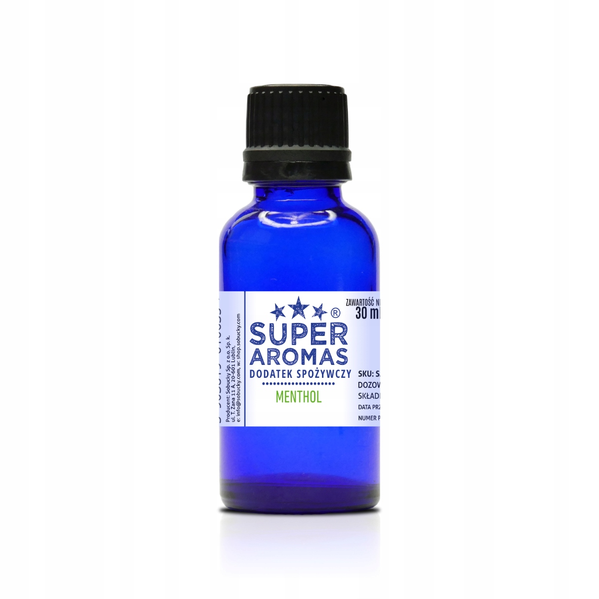 Пищевая добавка Super AROMAS MENTHOL 30 мл