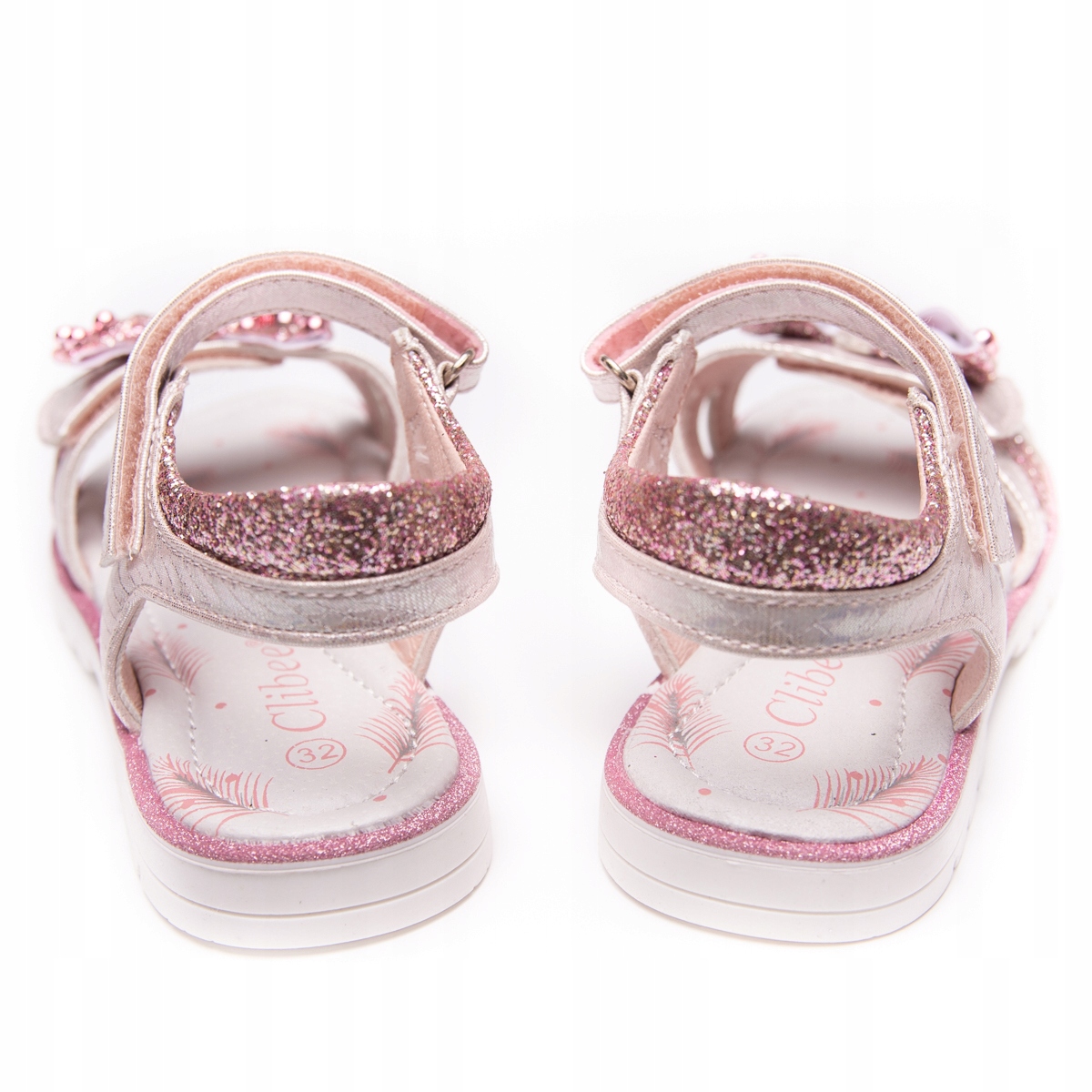 CLIBEE SANDAŁY DZIEWCZĘCE RÓŻOWE PROFILOWANE 36 Kod producenta Z740