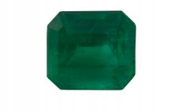 Smaragd Přírodní Osmiúhelník 5,6X5,1 0,83 ct Ks