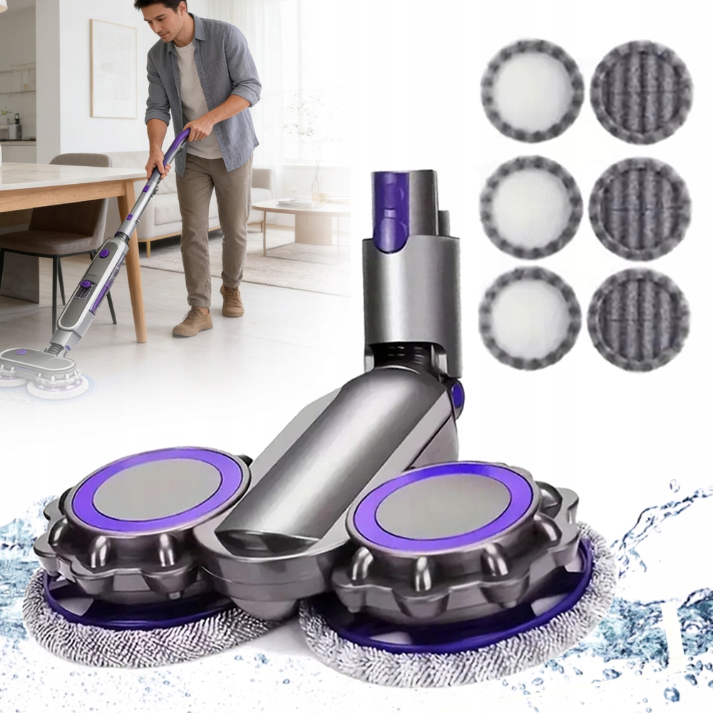 Elektrický nástavec pro vysavač Dyson, Příslušenství k mopu a vysavači