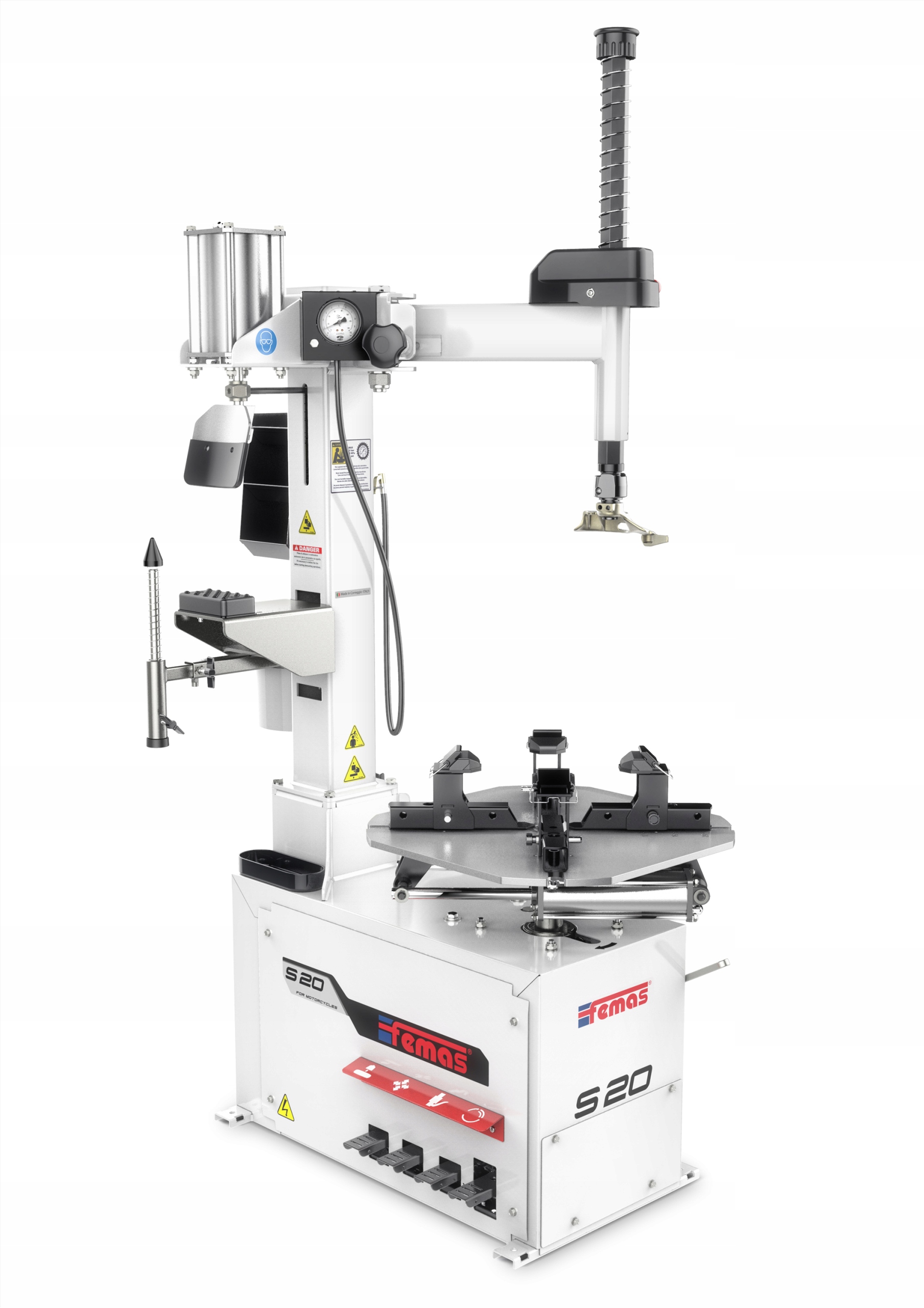 Włoska montażownica do opon motocyklowa FEMAS S 20