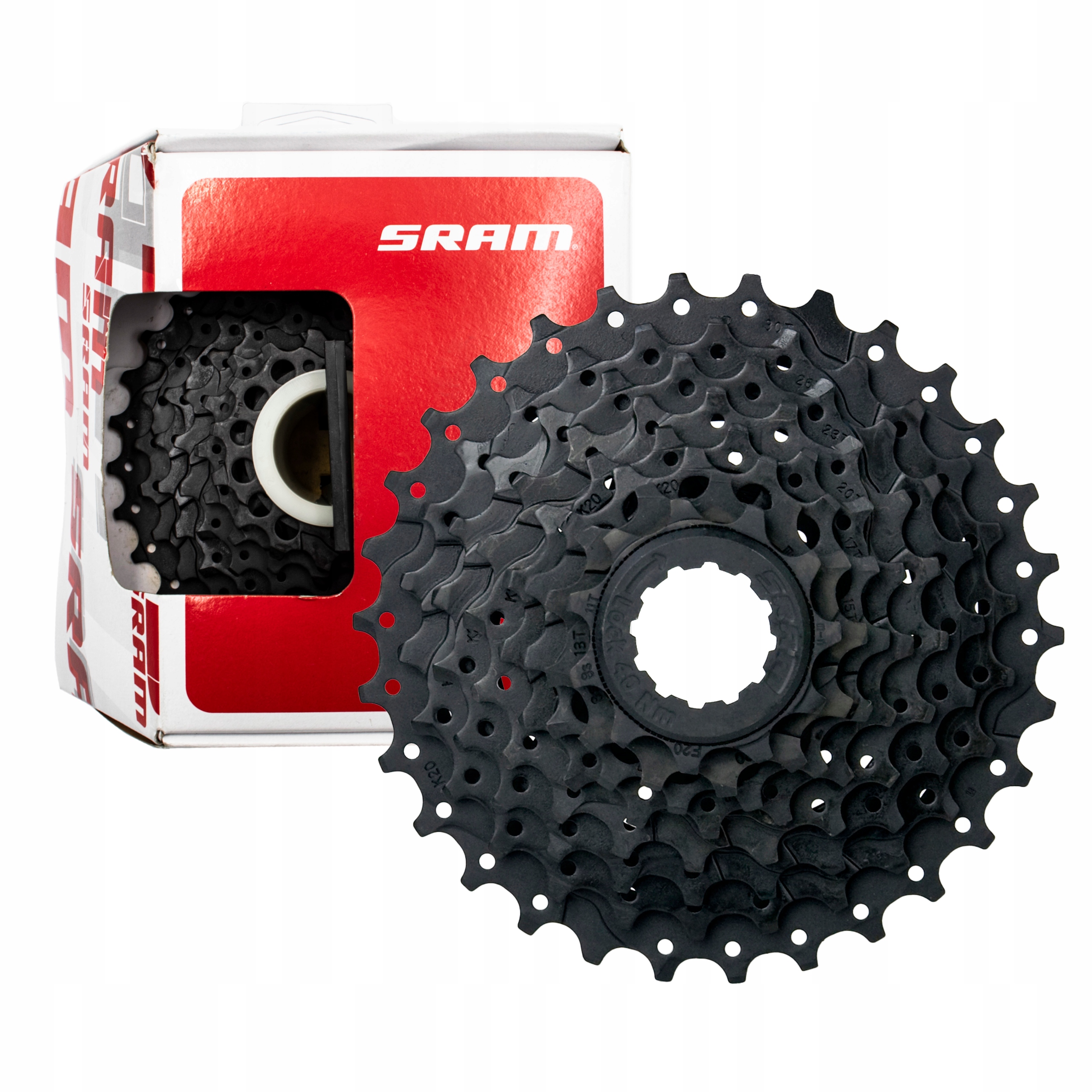 Kaseta rowerowa Mtb Sram PG-820 8-rzędów 11-30, czarna, Powerglide II, Box