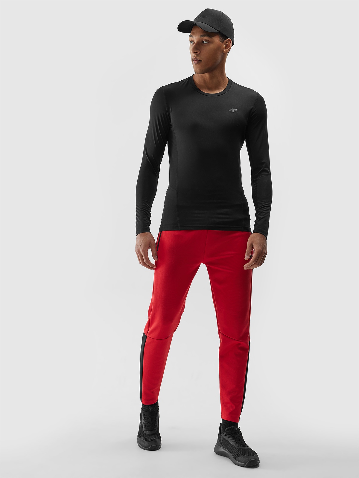 4FLONGSLEEVE TRENINGOWY MĘSKI KOSZULKA NA SIŁOWNIĘ DO BIEGANIA SS24 Rozmiar L