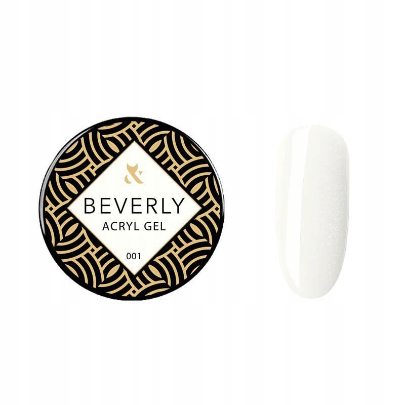 F.o.x Acryl Gel Beverly 001 Nude 30 ml Led/uv stavební akrylový gel na nehty