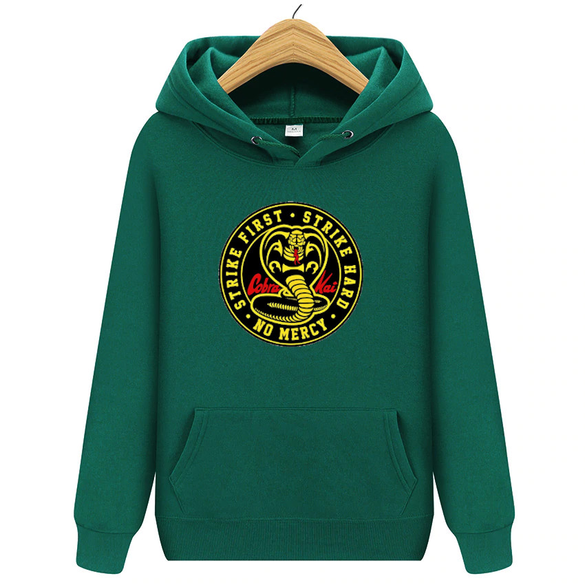 

Bluza Cobra Kai Karate Kid Z Kapturem 12-14lat 152