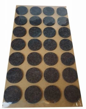 PODKŁADKI MEBLOWE FILCOWE 20MM