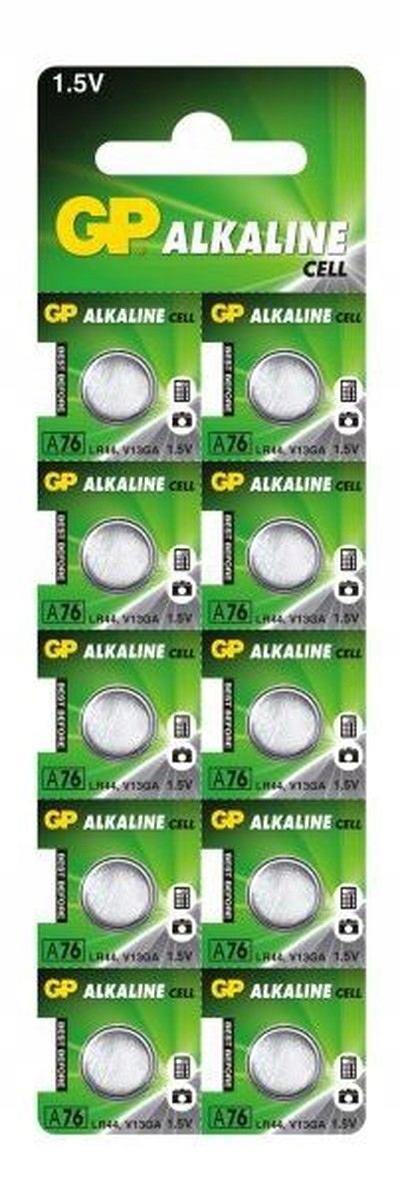 Gp Battery Bateria zegarkowa Cell A76F 1.5V (10)