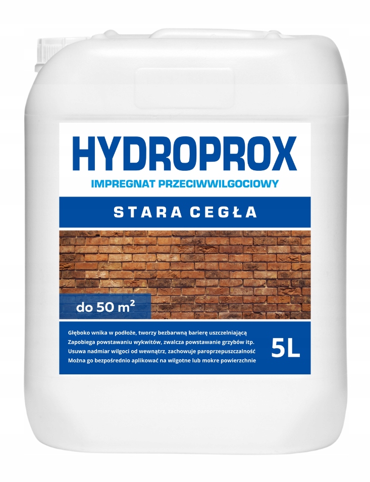 Hydroprox Impregnace Proti Vlhkosti Stará Cihla 5 L