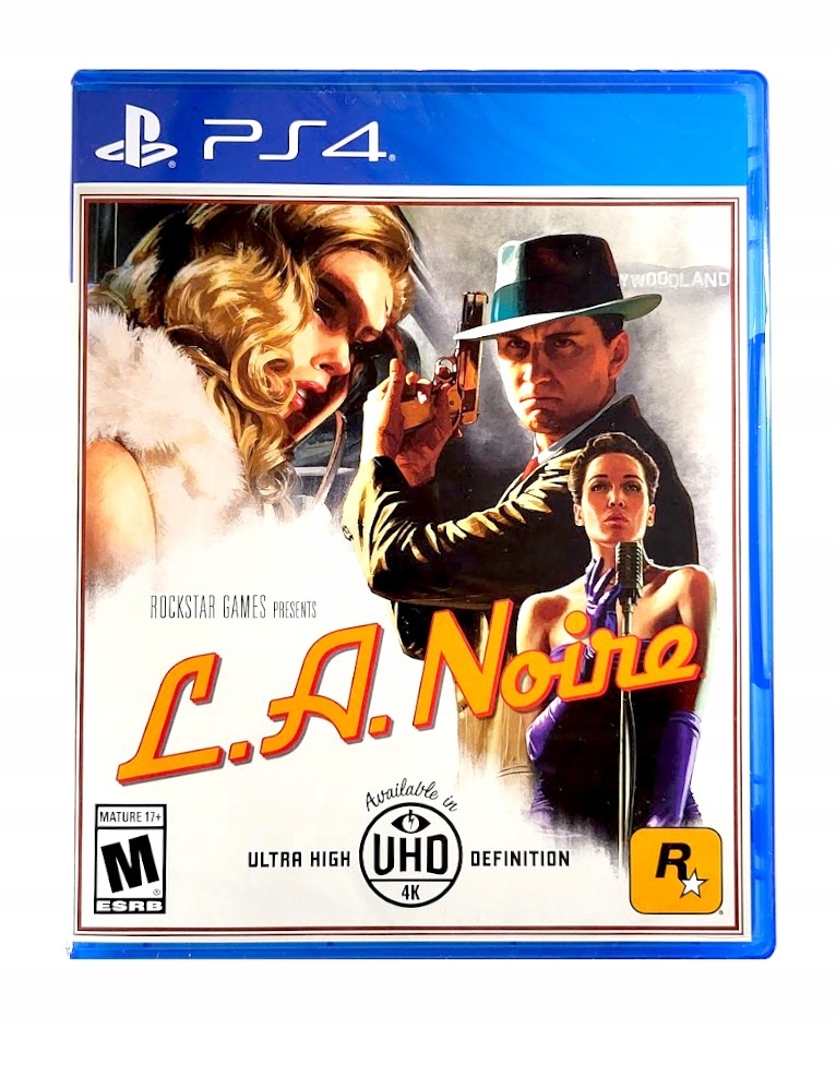 L.a. Noire PS4 PS5 Angielska Okładka Płyta