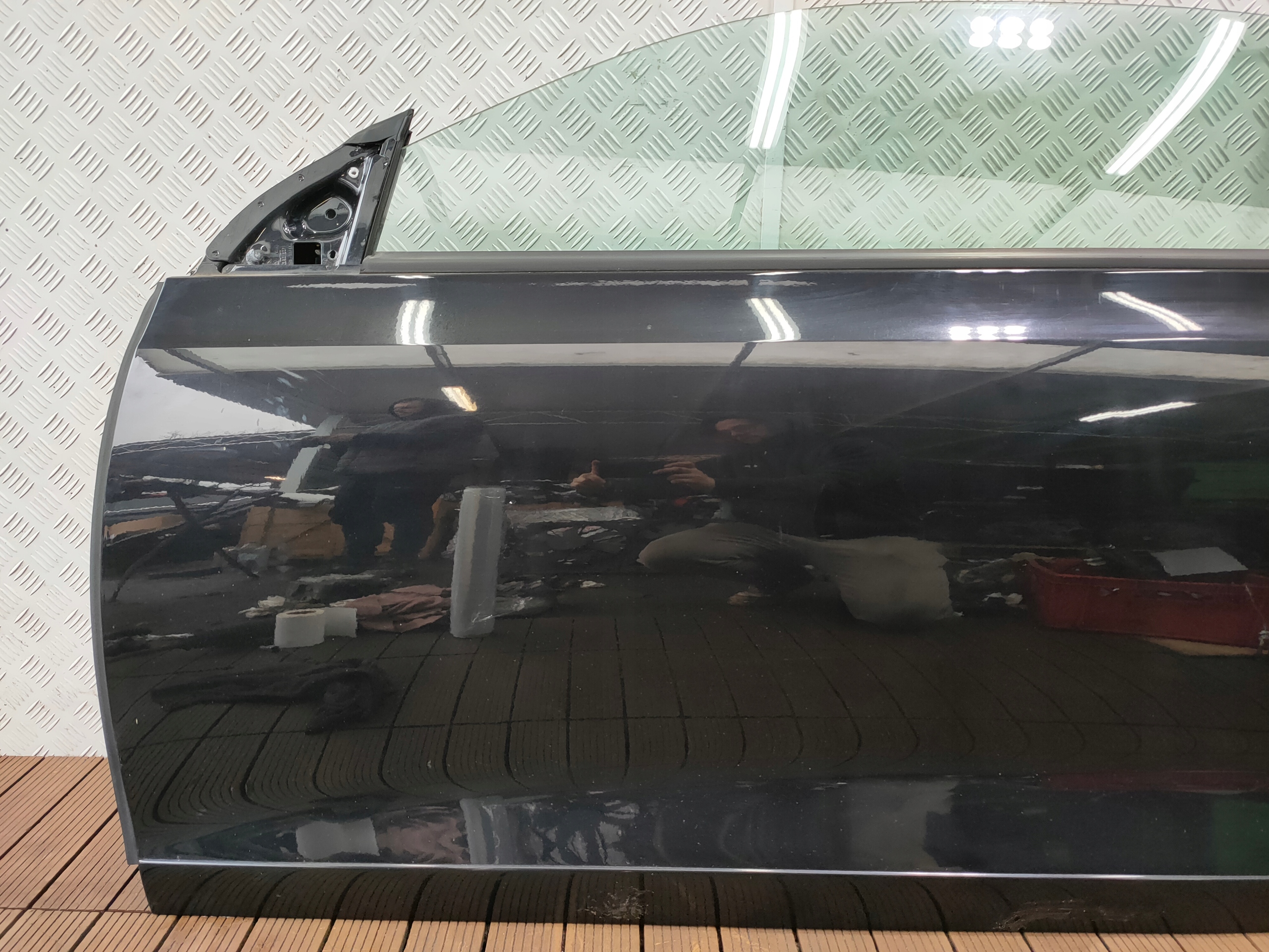 VW SCIROCCO III 08-14 door left complete below colour LC9X original