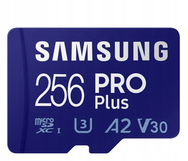 

Karta Micro Sd Samsung Pro Plus 256GB 160/120MBs
