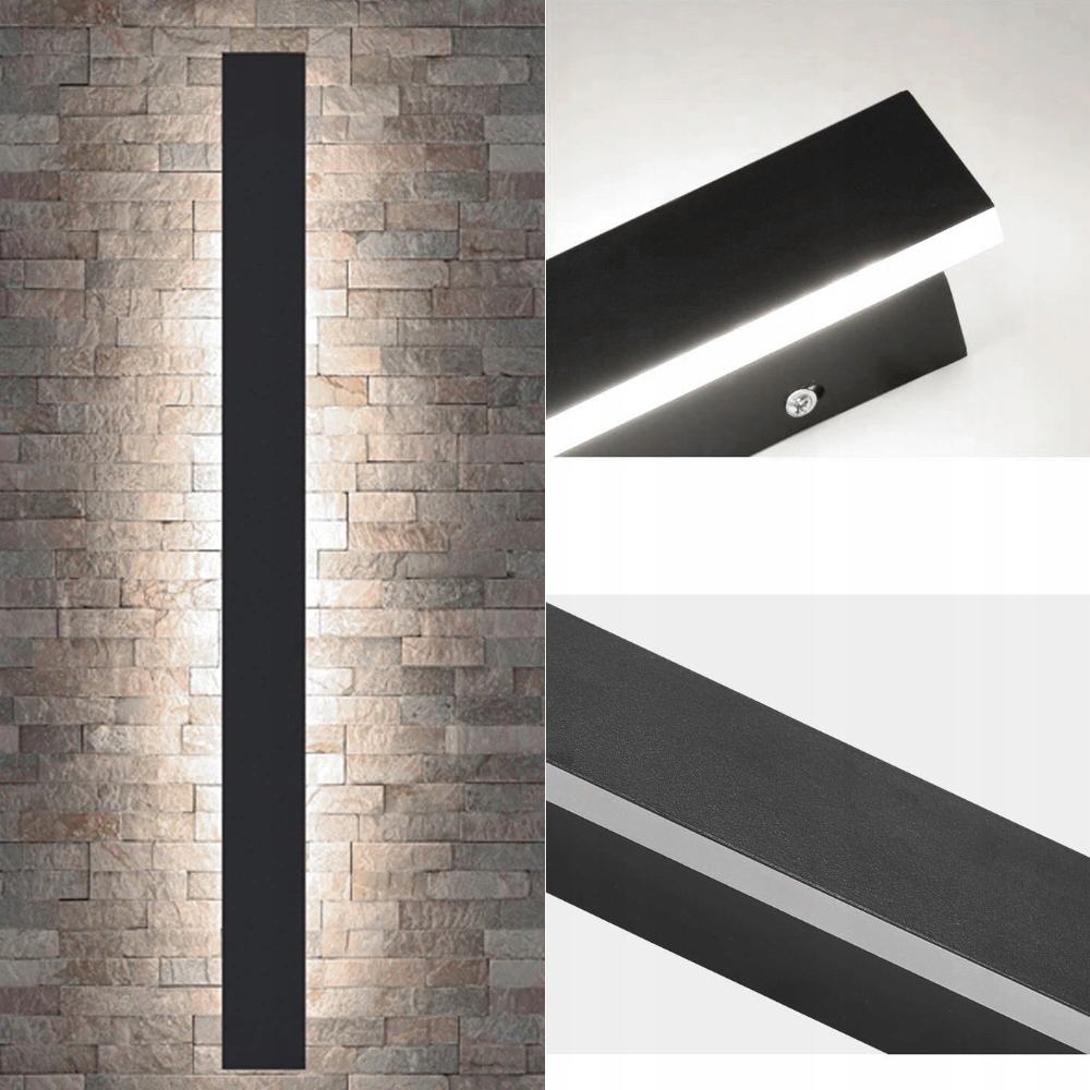 Led Fasádní Lampa Zahradní Nástěnná Lampa venkovní 100 CM