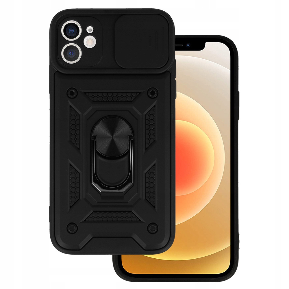 

Slide Camera Armor Case do Iphone 12 Czarny