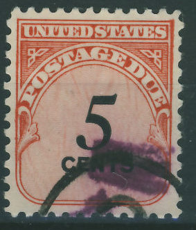 USA 5 cents - Postage Due