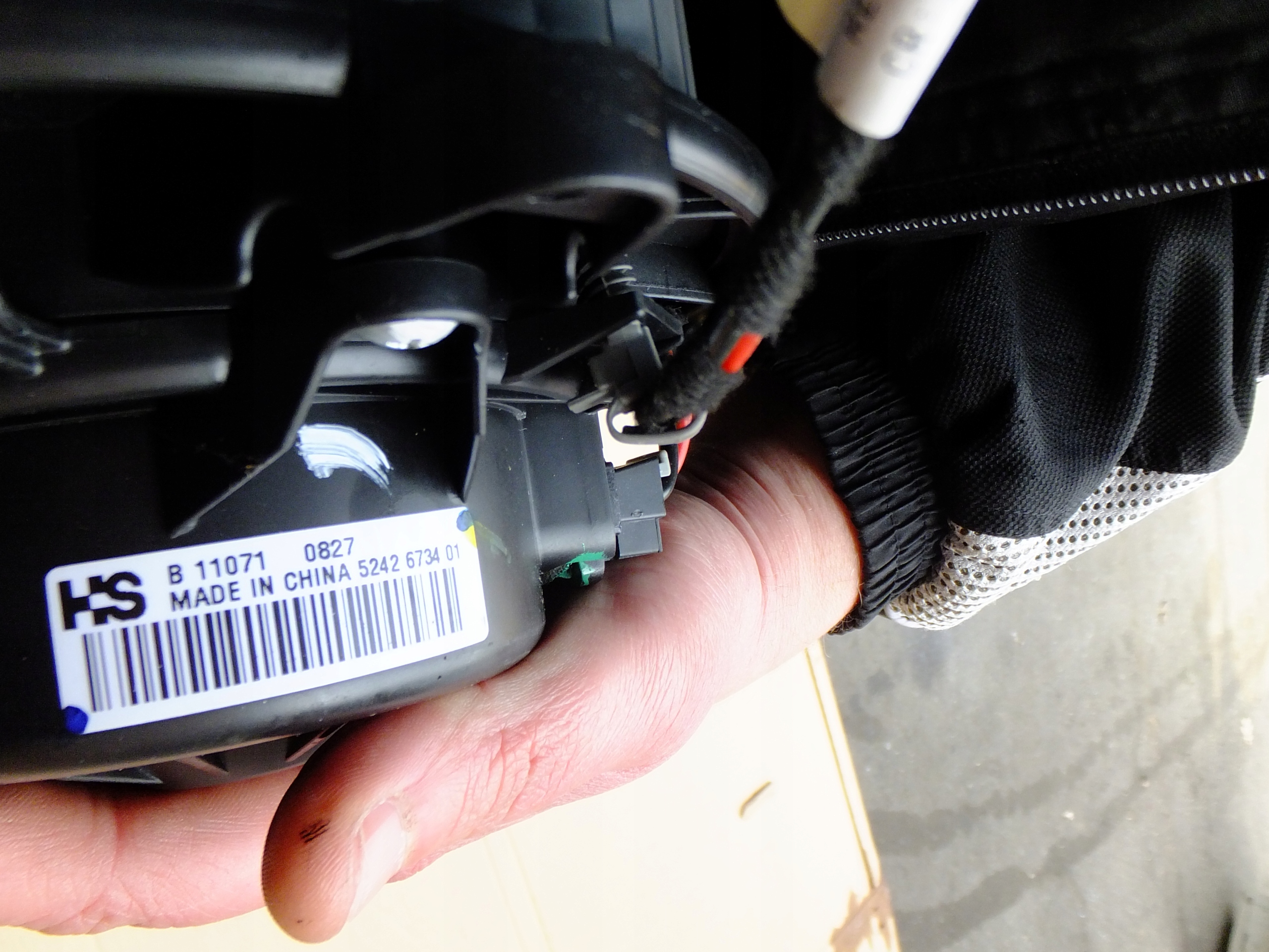 Lüfter des lüfters dmuchawa opel meriva B 2010r EUROPA