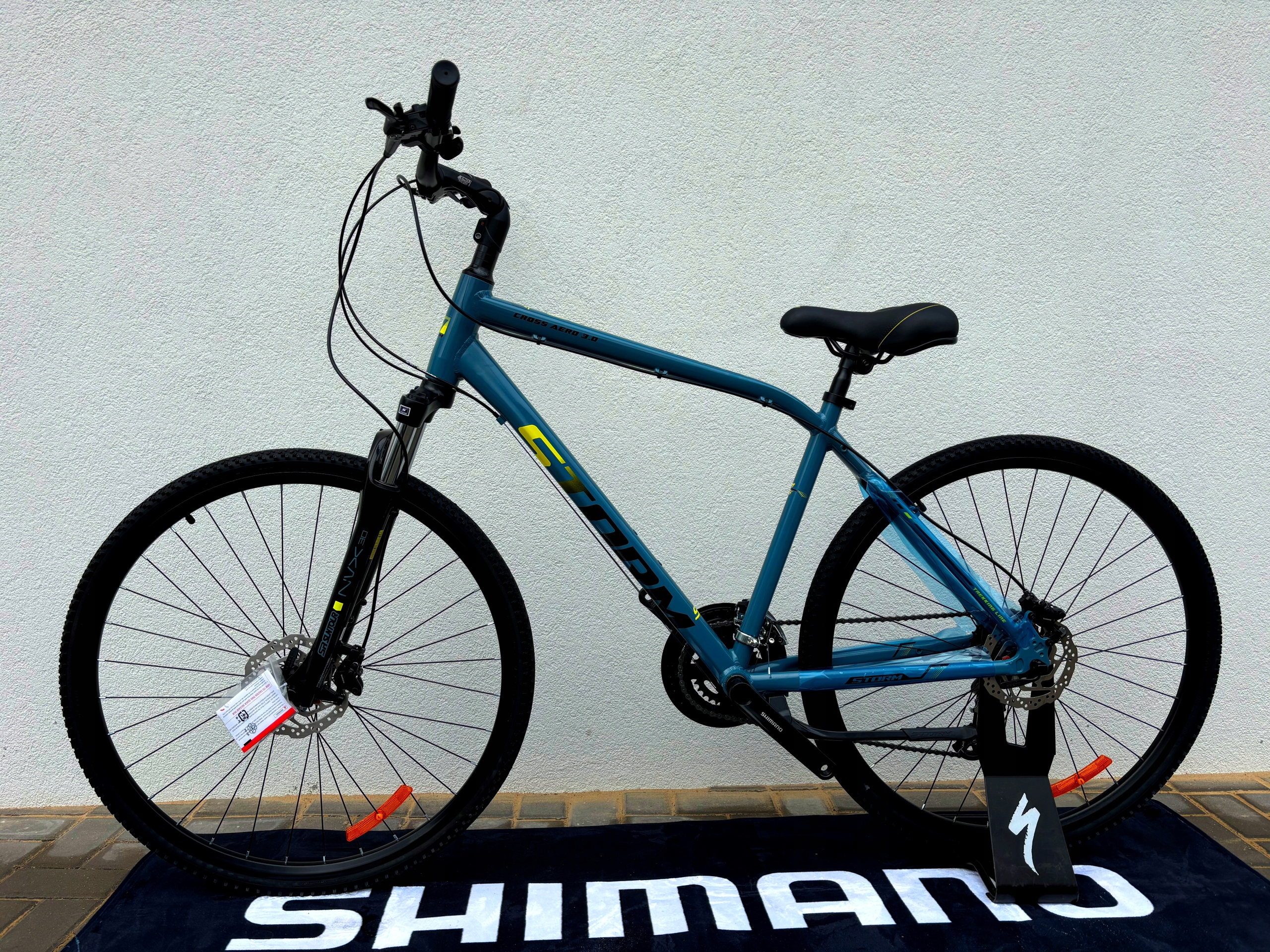 Rower crossowy Storm Cross Aero 3.0 rama 19 cali koło 28 " czarny