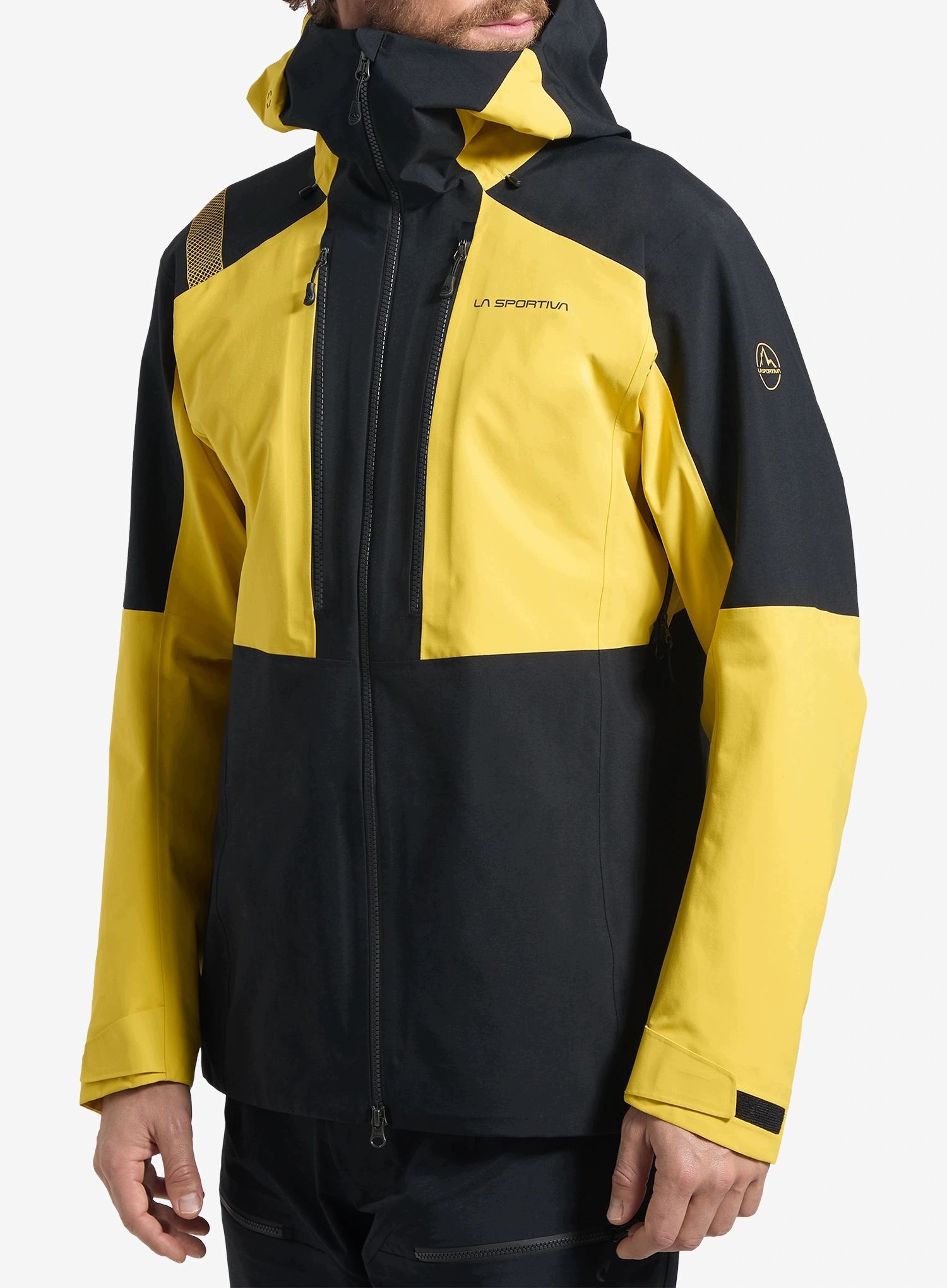 Kurtka z membraną La Sportiva Supercouloir Gtx Pro Jacket black/yellow L