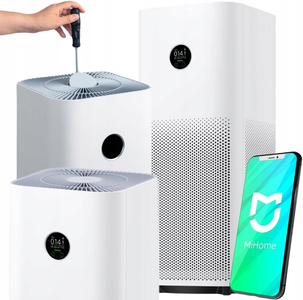 Xiaomi Smart Air Purifier 4 Pro Oczyszczacz Powietrza Z Jonizacją do 60m²