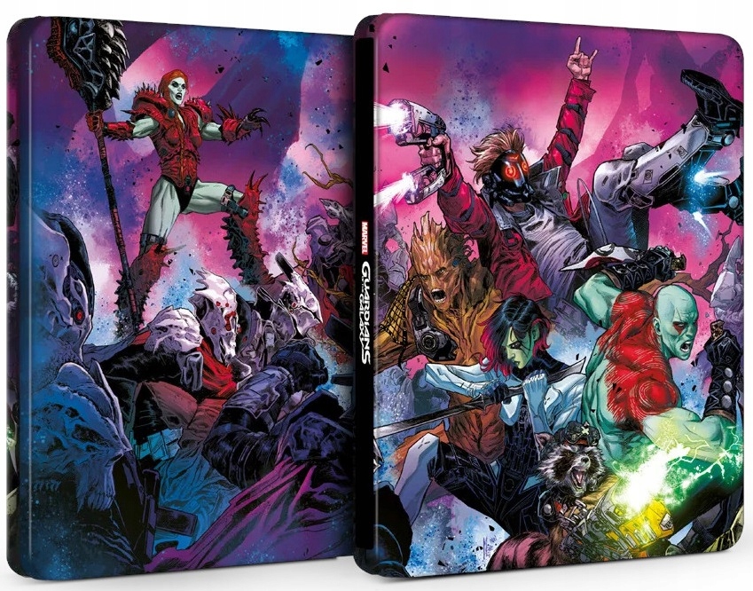 MARVEL'S GUARDIANS OF THE GALAXY STEELBOOK NOWY w FOLII STRAŻNICY GALAKTYKI