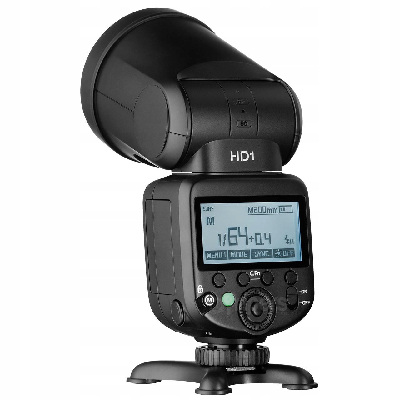 Reportérská lampa Jinbei HD-1 s univerzální patkou