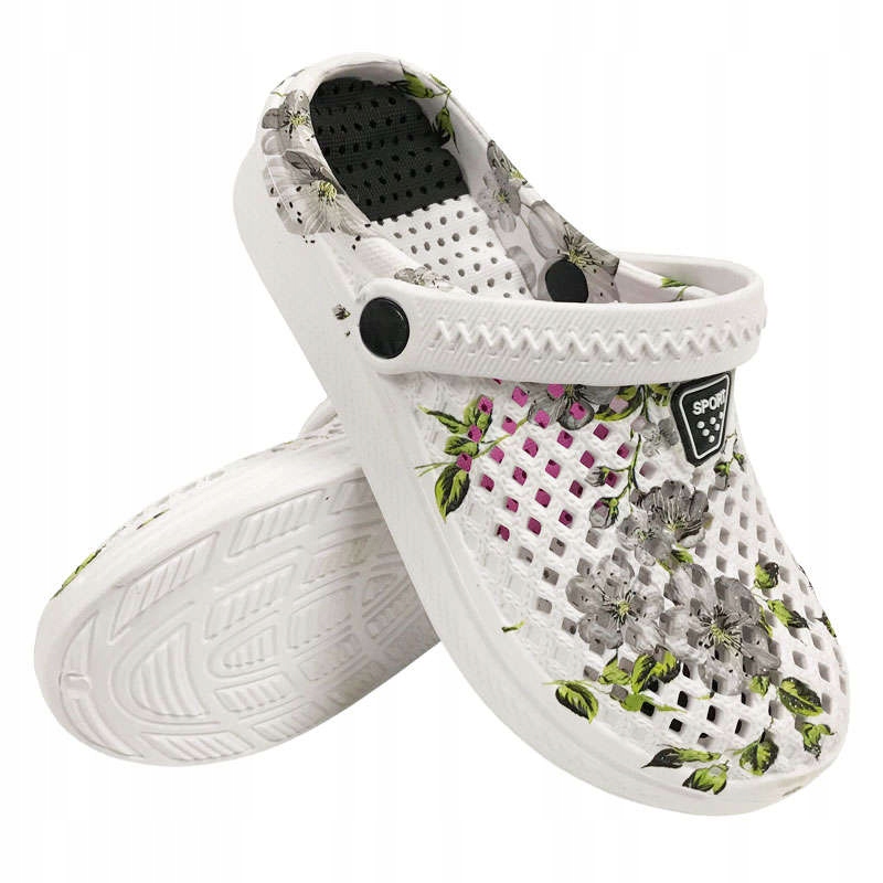 

Chodaki kroksy piankowe lekkie Sport Flower 38