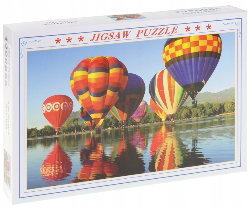 

Puzzle 1000 el. Kolorowe Latające Balony Góry