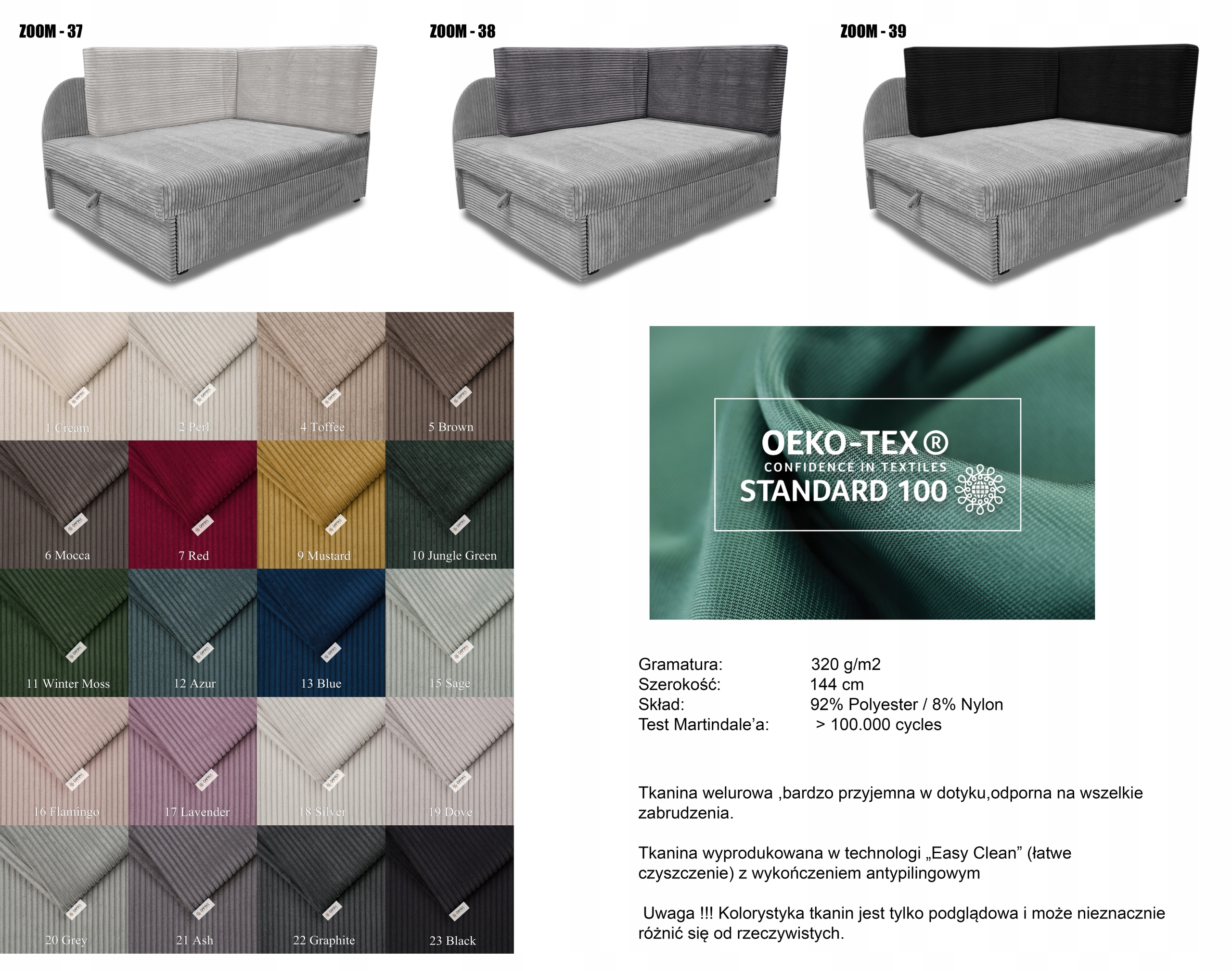 Nowoczesne rozkładane łóżko dla dzieci - Regulowana długość, stylowy design Płeć chłopcy dziewczynki unisex