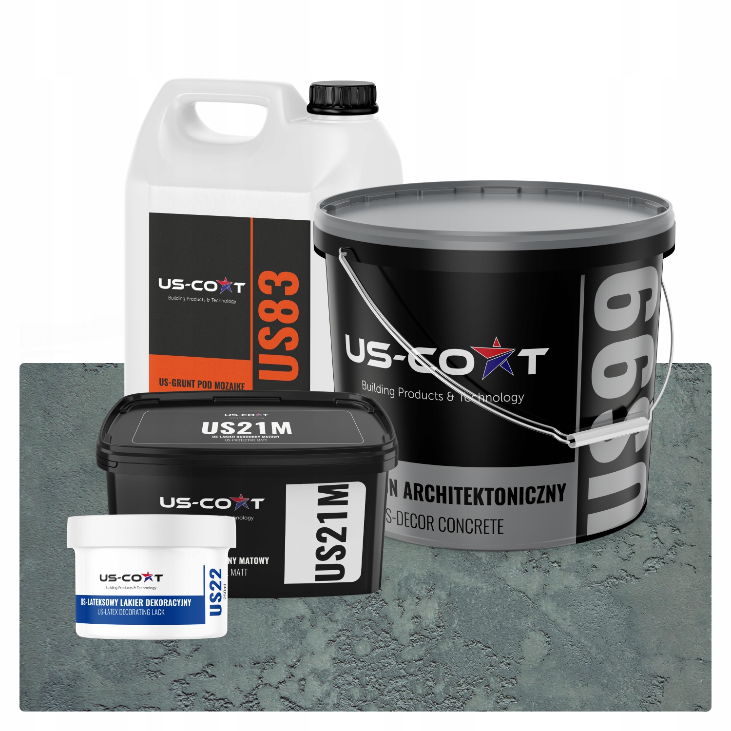 Vnútorný Architektonický Betón, Tmavo Šedý