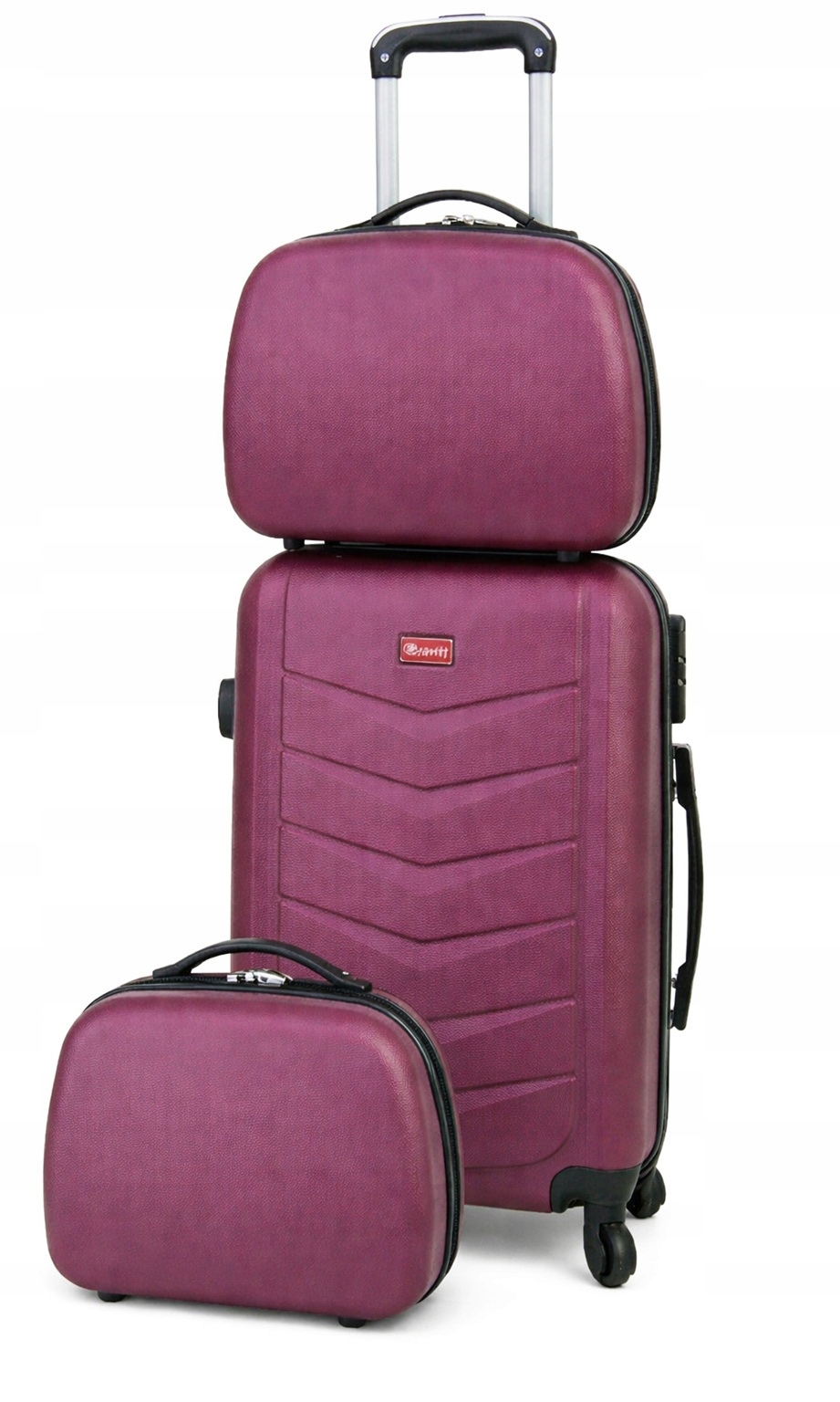 Gravitt Walizka twarda kabinowa kuferek 2 kuferek Abs 602