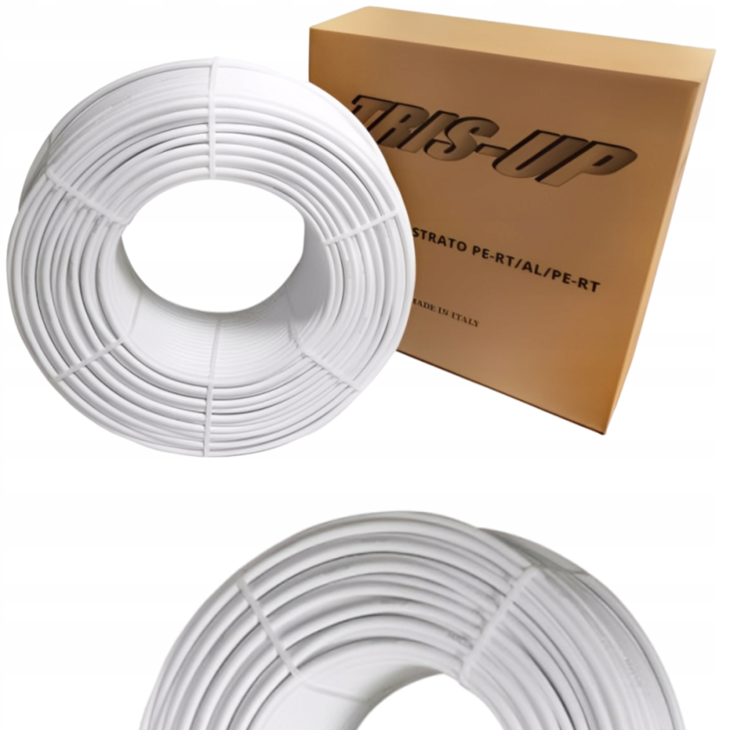 Rura Wielowarstwowa Pe-rt/al/pe-rt 16 x 2 mm Tris-up Zwój 200 mb