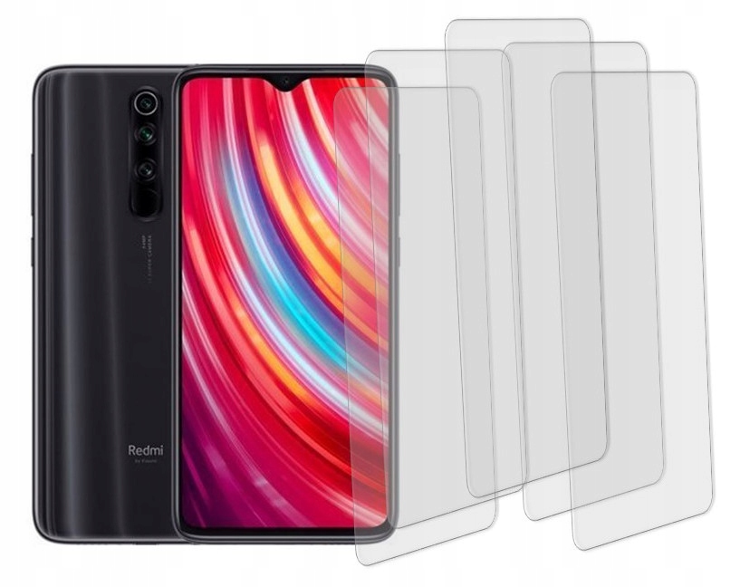 

5 x Szkło hartowane do Xiaomi Redmi Note 8 Pro