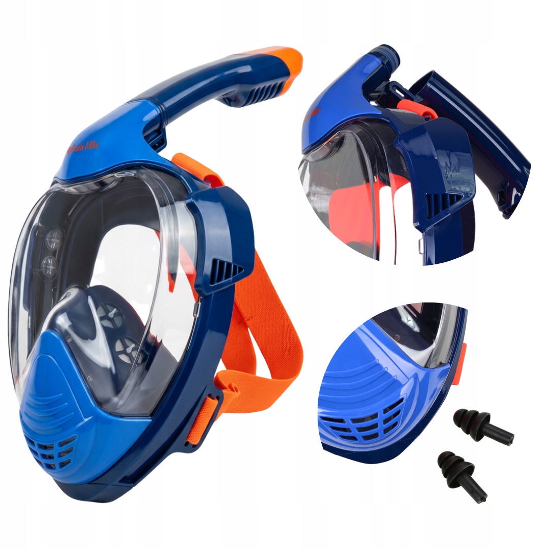 Potápěčské Brýle potápěčské brýle pro Šnorchlování Na Celou Tvář S Dýmkou S/m