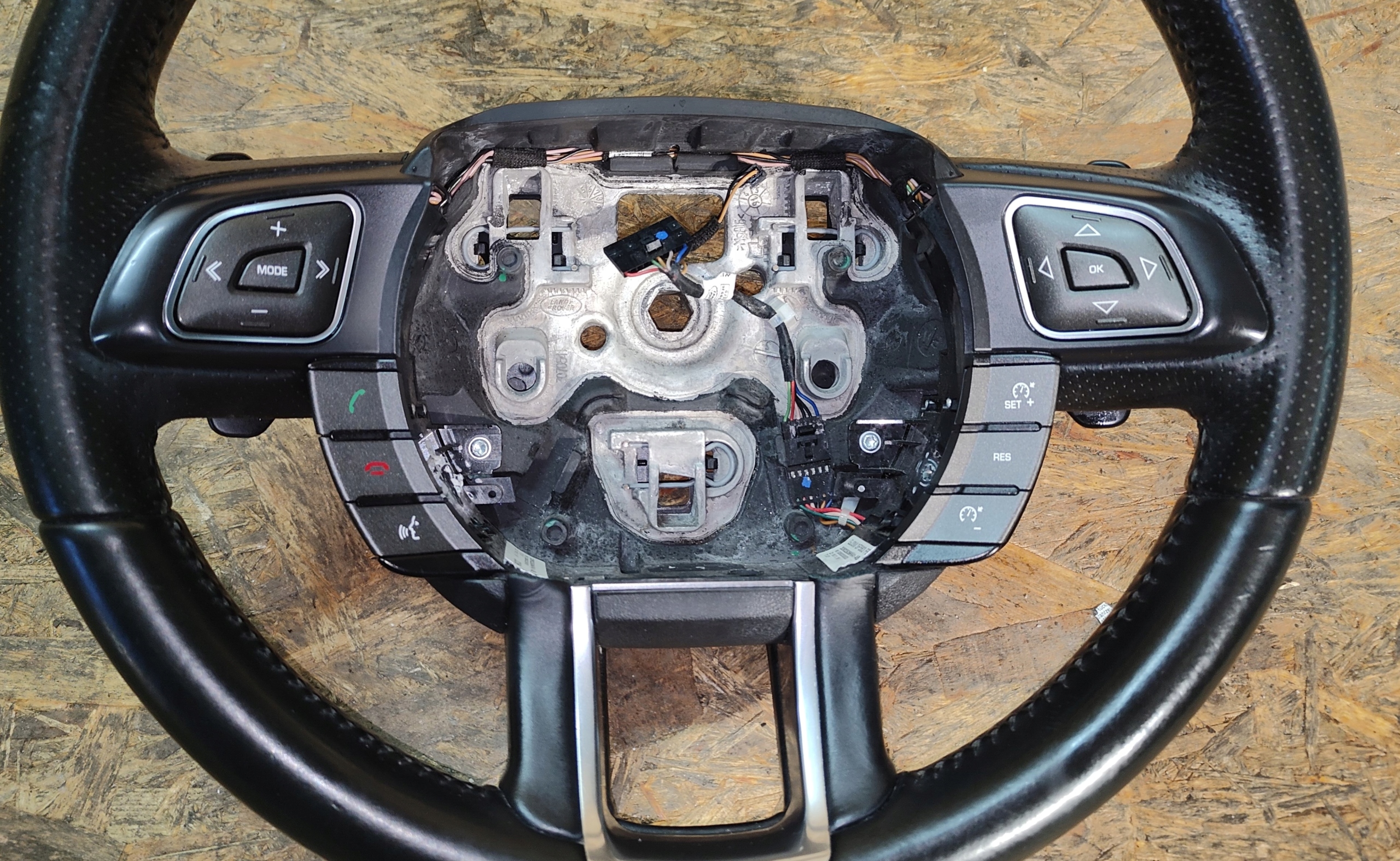 steering wheel, RANGE ROVER EVOQUE L538 LIFT DYNAMIC with shifting leather GJ3M 3F563 FB
