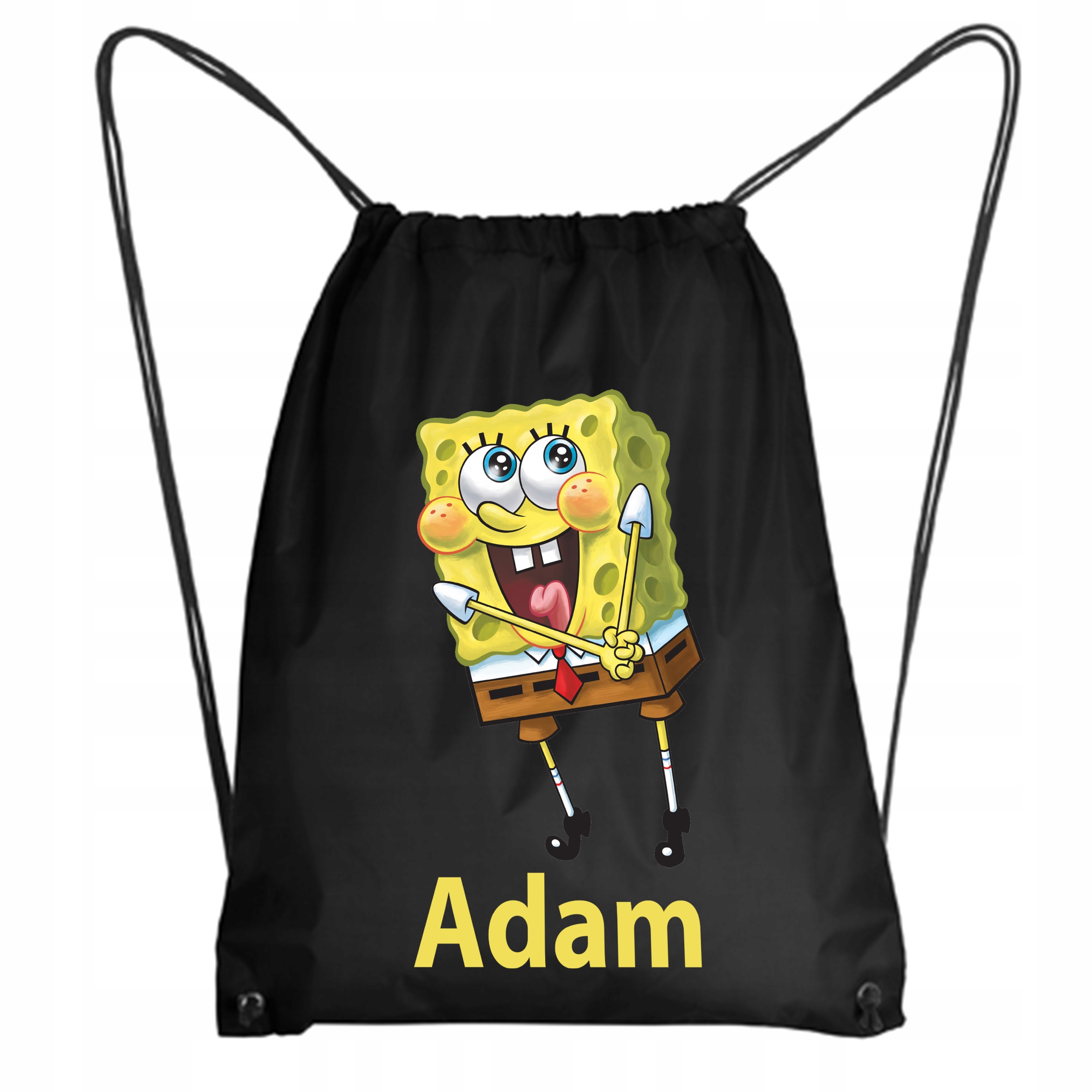 WOREK SZKOLNY NA WF SPONGEBOB PATRYK + IMIĘ