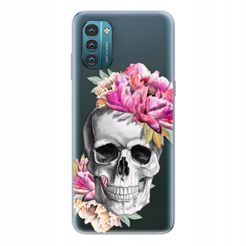 Silikonowe etui iSaprio Pretty Skull dla Nokia G11 G21
