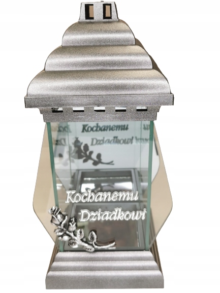 

Znicz lampion Kochanemu Dziadkowi R-80A