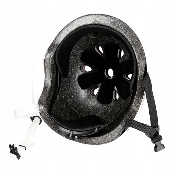 BIAŁY Kask Rowerowy Regulowany Damski 52-56 cm Bezpieczny Rozmiar S