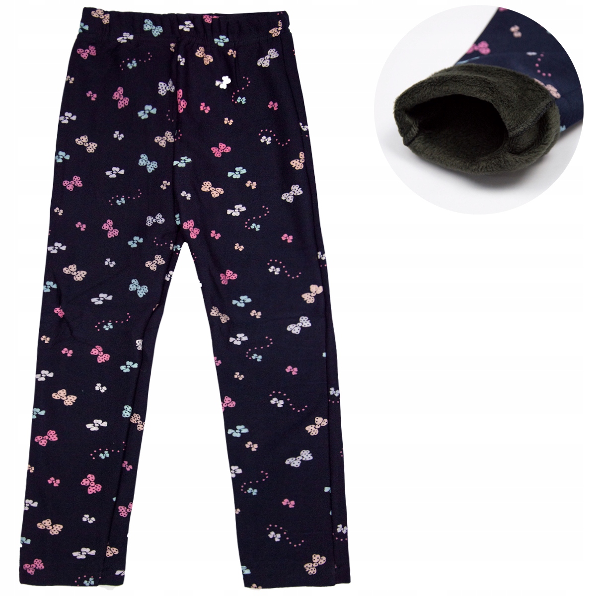 

Legginsy Ocieplane Futerkiem grube ciepłe zima 104