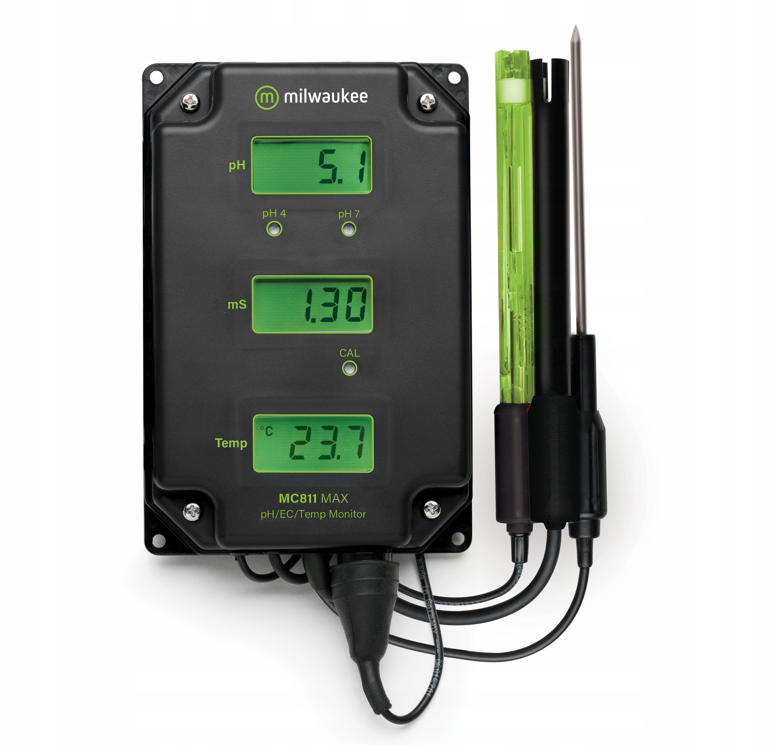 Levně Milwaukee MC811 Monitor pH/ECtemp měření nádrže