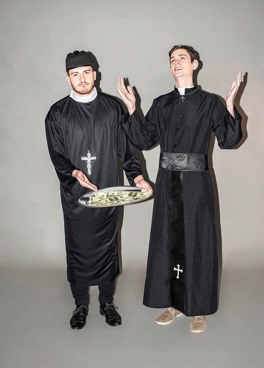 Kostium KSIĘDZA - L Rozmiar M