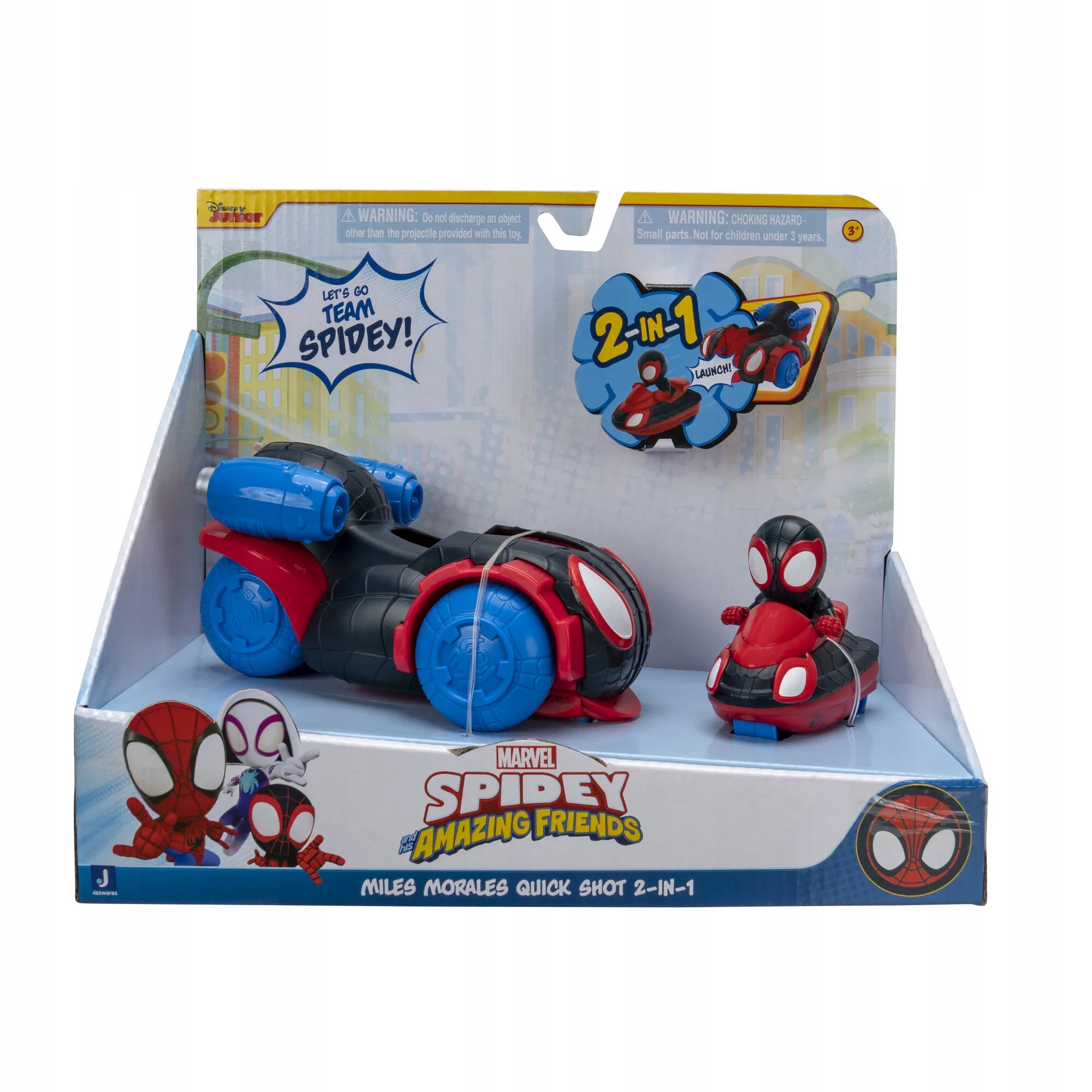 

Orbico Spidey Miles Morales Pojazd 2w1 SNF0123