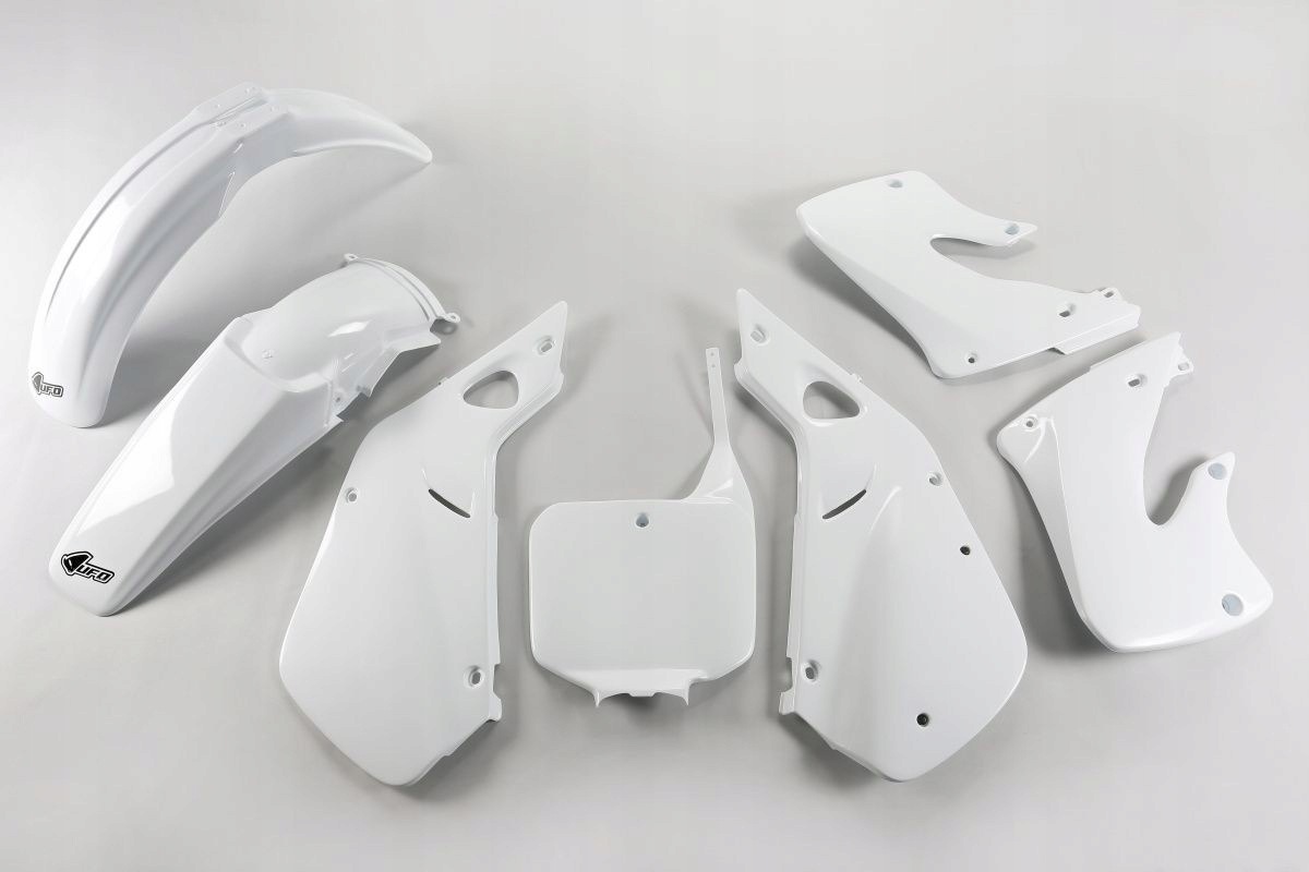 Ufo Komplet Plastov Honda Cr 125/250 '97-99, Farba Biela